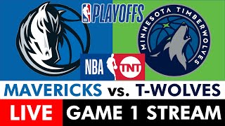 Mavericks vs Timberwolves Live Streaming Scoreboard PlayByPlay Highlights  NBA Playoffs Game 1 [upl. by Selry179]