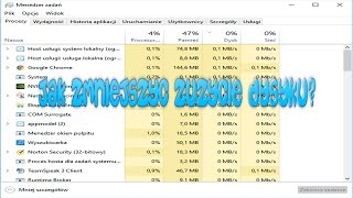 ZUŻYCIE DYSKU 100JAK ZMNIEJSZYĆ [upl. by Ailemor]