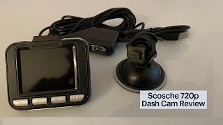 Scosche 720p HD DVR Dash Cam Review [upl. by Kalk]