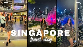 First Day in Singapore Exploring the Iconic Marina Bay Sands 🏙️🤩✨ [upl. by Nod]