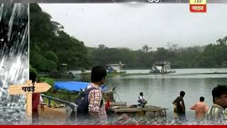 Mumbai powai lake full with tourists abp report [upl. by Berns992]