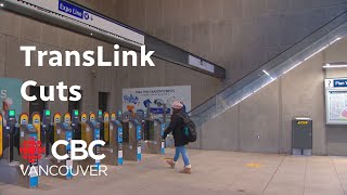 TransLink says services are under threat unless cash injected [upl. by Elleda]