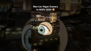 New FlyTampa Las Vegas Scenery in MSFS2020 shorts msfs2020 sphere flightsimulator aviation [upl. by Nomaid]