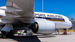 Singapore Airlines FANTASTIC ECONOMY CLASS  Airbus A350900  Singapore  Munich [upl. by Assirac]