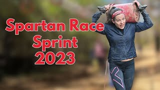 Spartan Race Sprint 2023 All Obstacles With Instructions [upl. by Aicen]