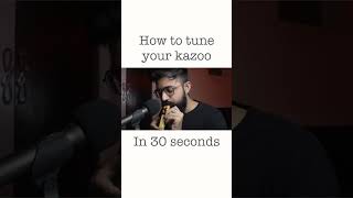 how to tune your Kazoo in 30 seconds shorts [upl. by Eilram]