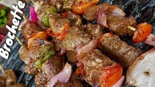 Excellente recette des brochettes de viande de bœuf [upl. by Filia]