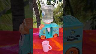 how to make a mini water pump  juice bottle packing machine trending water pump video [upl. by Aiuqenehs]