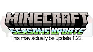 Well I was wrong We may be getting a SEASONS UPDATE [upl. by Whitney]