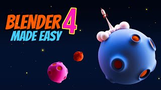 Blender 4 for Absolute Beginners  A Comprehensive Guide from Scratch [upl. by Atsylac]