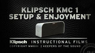 Klipsch Educational Films KMC 1 Setup and Enjoyment [upl. by Tania]