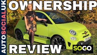 2021 Abarth 595 Competizone ownership review  Im now a big fan SOGO mobilityexhaust UK 4K [upl. by Otilopih]