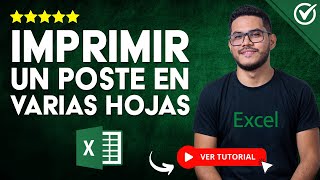 Cómo IMPRIMIR UN PÓSTER de Excel en Varias Hojas  🖨️​ Crear Pancartas 🖨️ [upl. by Isdnyl838]