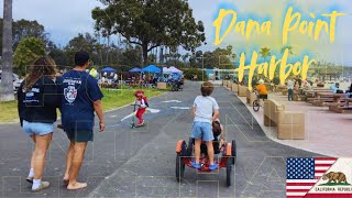 DANA POINT HARBOR  WALKING TOUR  SUNDAY EVENING [upl. by Dukie]