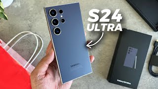 Samsung Galaxy S24 Ultra UNBOXING  Titanium Violet [upl. by Lopes]