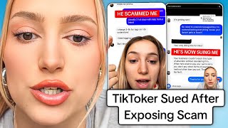 TikToker Sued After Exposing Scam [upl. by Bej]