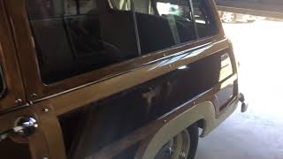 1949 Ford Woody Custom  cold start [upl. by Narah598]