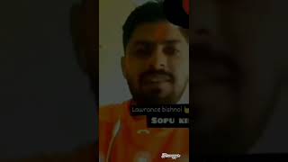 Saj k sawar k jaab awelu🔥Lawrence bishnoi status🔥lawrenceviraltrendingshort sopugroupbhojpuri [upl. by Ikcir275]