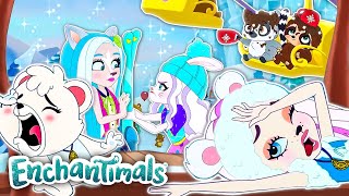 Enchantimals  Sports Fun in the Snow  Snowy Valley [upl. by Pohsib]