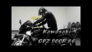 KAWASAKI GPZ900R A6 PV （live to ride  ride to live） [upl. by Delmor]