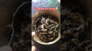 Gundruk achar food cooking recipe youtubeshorts shortvideo shorts foodie YouTube [upl. by Enrichetta]