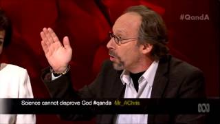 Lawrence Krauss answers question on Science amp Religion on QampA [upl. by Anauqal]