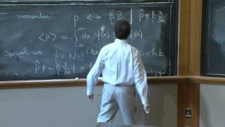 Lecture 5 Operators and the Schrödinger Equation [upl. by Atiluj]