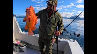 Seward Alaska Ocean Fishing Trip [upl. by Davidoff]