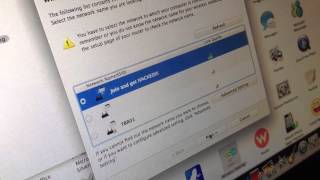 Samsung ML2165W Printer wiFi install process [upl. by Mimajneb]