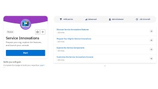 Service Innovations Trailhead  Trailhead Salesforce [upl. by Lah]