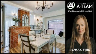 Incredible location on the Bow River  Beautifully renovated character home [upl. by Eirrahs]