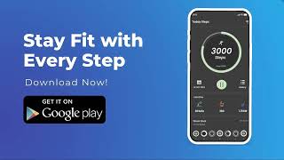 Stepify Daily Step Tracker amp Pedometer  Track Walking Activity Offline [upl. by Enimisaj893]