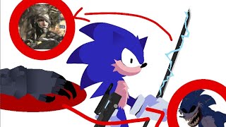 Metal Hog RisingHogveangence vs sonicexe 3025 animation [upl. by Yeltneb459]