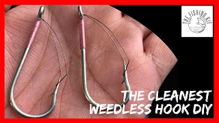 DONT CATCH SALAD  MAKE THIS EASY DIY WEEDLESS HOOK [upl. by Beaston]