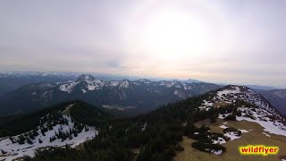 Bavarian Mountain FPV at Hirschberg late sunset [upl. by Corie]