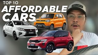 Top 10 BEST Affordable Cars to Consider in 2025 [upl. by Barthel]