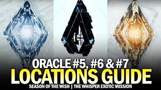 Oracle 5 Oracle 6 amp Oracle 7 in The Whisper Location Guide Oracular Seeker Triumph Destiny 2 [upl. by Zizaludba]