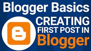 Blogger Tutorial  How to Setup Blogger and Create First post  Hindi [upl. by Martijn]