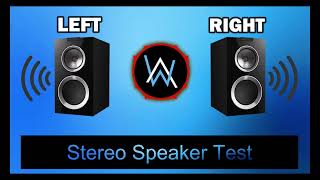 Stereo Speaker Test  Alan Walker  Dreamer  Headphone Test  Left Right Test  Bass Test [upl. by Yekcin]