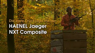 Die erste Drückjagd mit der Haenel Jaeger NXT Composite  FRANKONIA [upl. by Imeka]