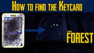 The Forest  How to Find The Keycard [upl. by Kirwin]