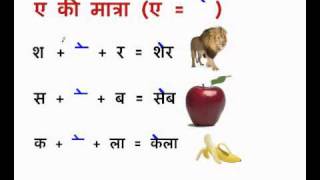 a ki matra wale shabd  ए की मात्रा a ki Matra  Learn Hindi  a ki matra words in hindi [upl. by Wadsworth]