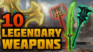 10 Most Legendary Weapons In League of Legends [upl. by Acsehcnarf]