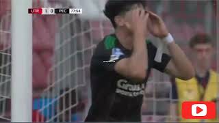 Highlights Utrecht vs PEC Zwolle 10Eredivisie Match 110824 [upl. by Soalokin]