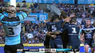 NRL Highlights North Queensland Cowboys v Cronulla Sharks  Round 1 [upl. by Ledairam453]