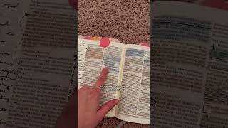 Pt 2 how I highlight my Bible 🎨📖 biblestudy biblereading [upl. by Hilten896]