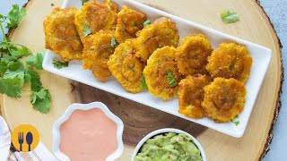 How to Make Dominican Tostones Fried Green Plantains  My Dominican Kitchen [upl. by Riek510]