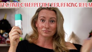 Drunk Elephant Skincare 🐘 Protini Powerpeptide Resurf Resurfacing Serum Review and How to Use [upl. by Hump]