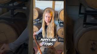 puppy dogs distillery pours whiskey thieves whiskeythief theft thief bourbon [upl. by Eirol636]