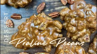 How to Make Praline Pecan Candy Easy Recipe [upl. by Saqaw]